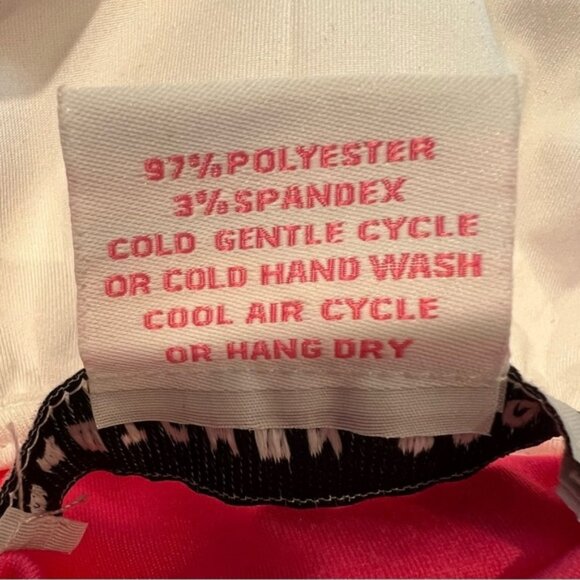 Gretchen Scott White TPRNSL Ruffneck Top Pink Stand Collar Designer Small - Picture 6 of 6